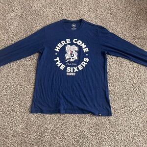 ‘47 Brand Philadelphia 76ers 2018 Playoff Long Sleeve T-Shirt